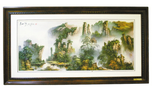 藝術品市場獨特一角 砂石畫開啟藝術的環(huán)保之路,沈勇,藝術新聞,書畫新聞,藝術中國