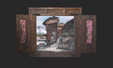 民俗里的張家界丨張家界砂石畫 "復活"山水民俗之美