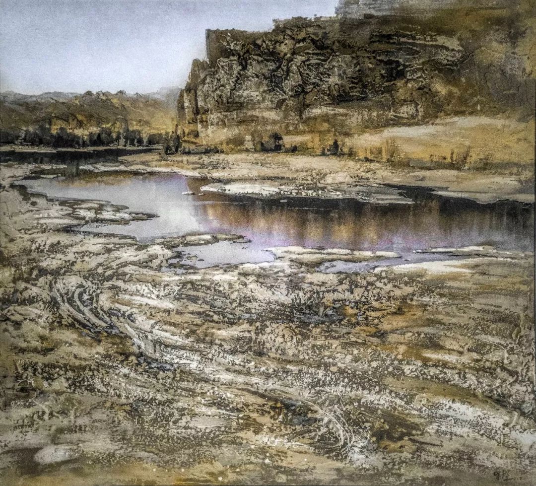 李軍聲和他的【砂石畫(huà)】藝術(shù)杰作