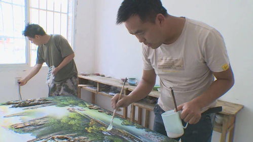 666 在六枝,有這樣一位退役軍人,能在石頭上作畫