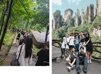 移動(dòng)的課堂 記朝陽(yáng)凱文學(xué)子學(xué)年末國(guó)內(nèi)外探索性深度研學(xué)與砂石畫(huà)創(chuàng)作