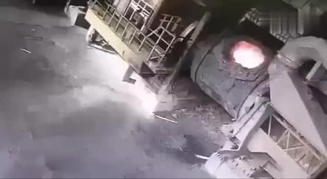 烈火驚魂 煉鋼廠意外瞬間實錄