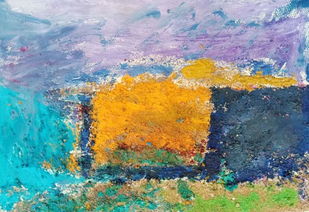 砂石為骨，顏料為魂 彩虹口袋四月畫作中的星點(diǎn)春天